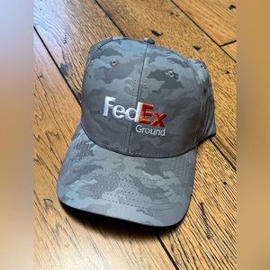 Fedex reflective camouflage hat snow